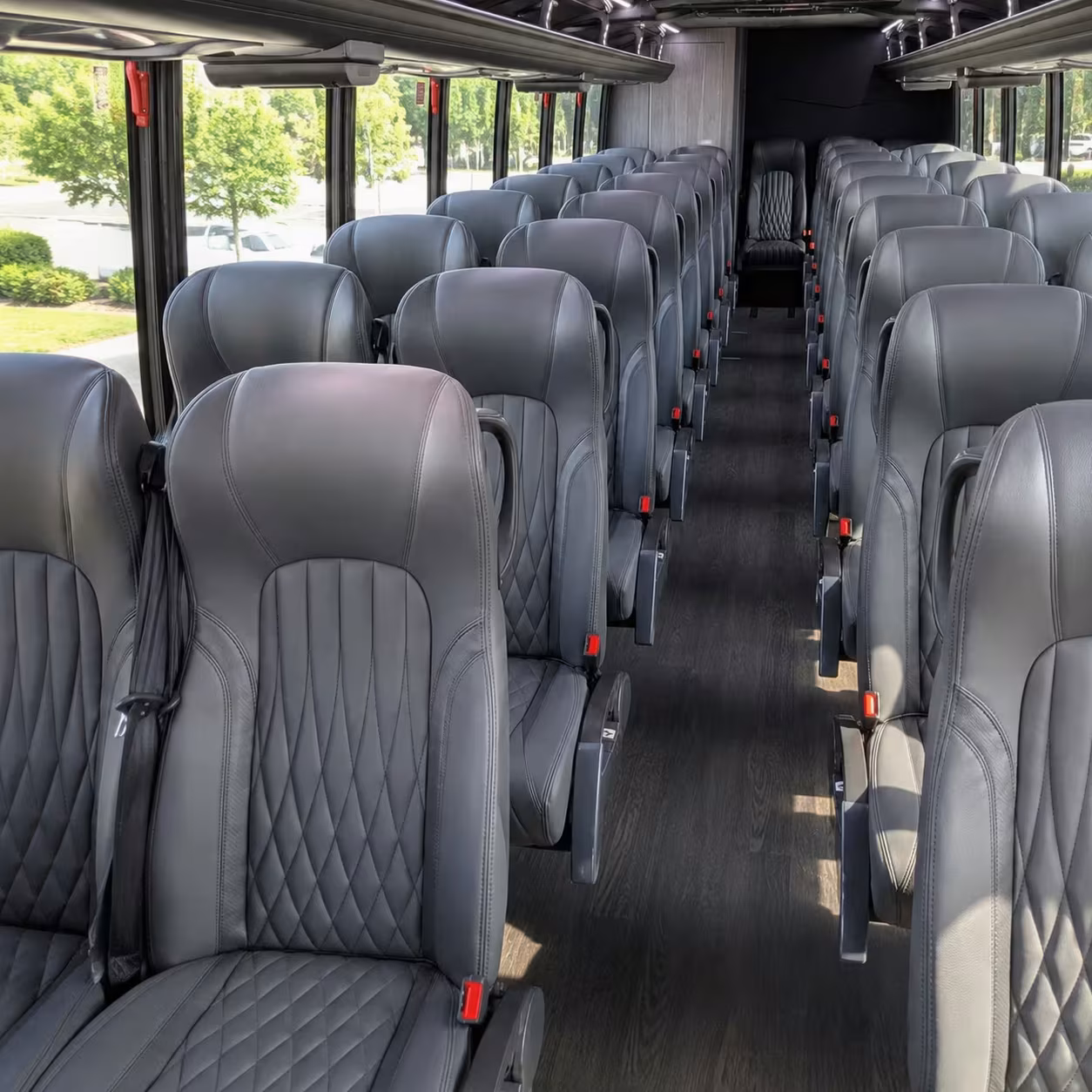 30 passenger minibus interior
