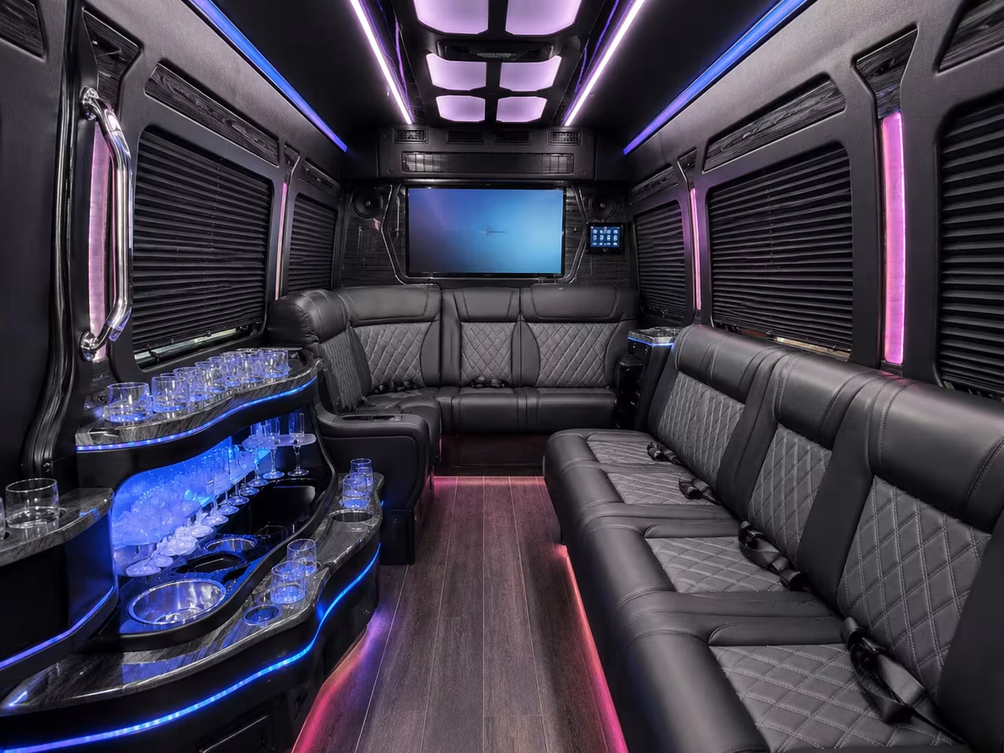 bus rental options for durham trips