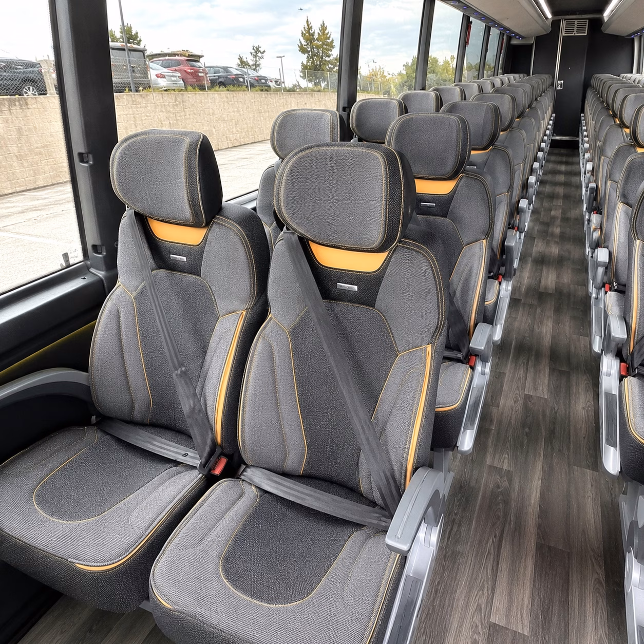charter bus rentals in durham for large prom groups