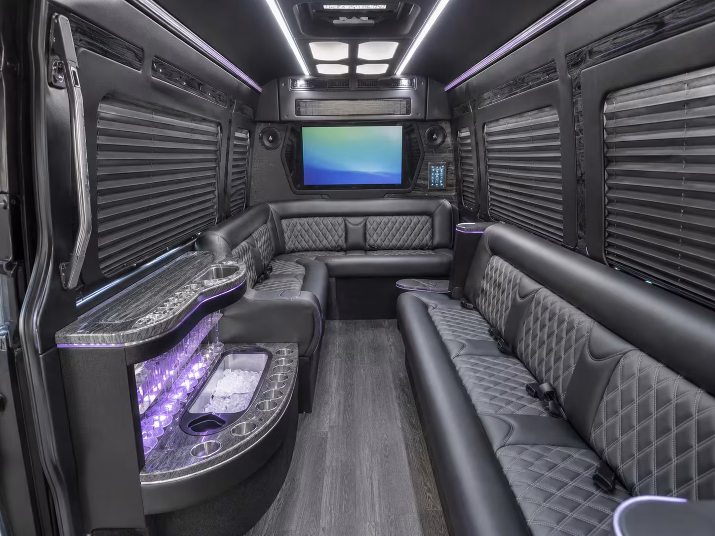 sprinter limousine inside