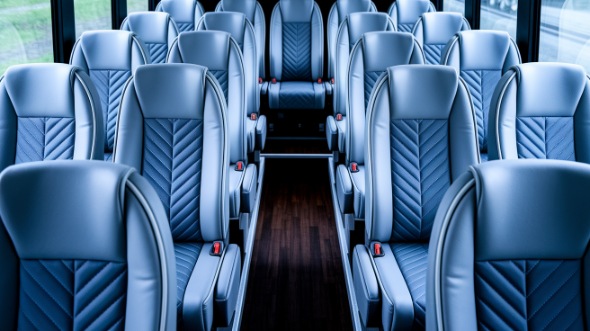 15 passenger minibus interior