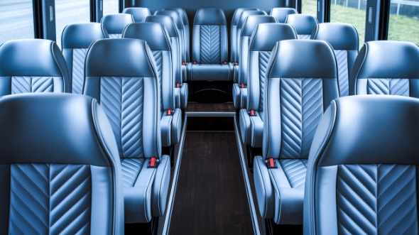 18 passenger minibus interior