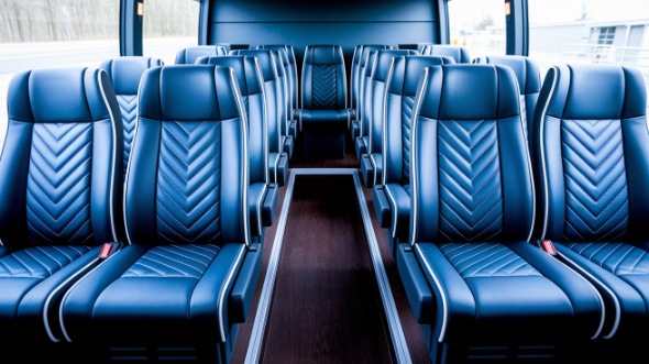 durham 20 passenger minibus inside