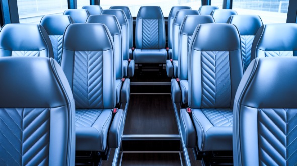 durham 30 passenger minibus inside