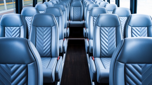 durham 35 passenger minibus inside