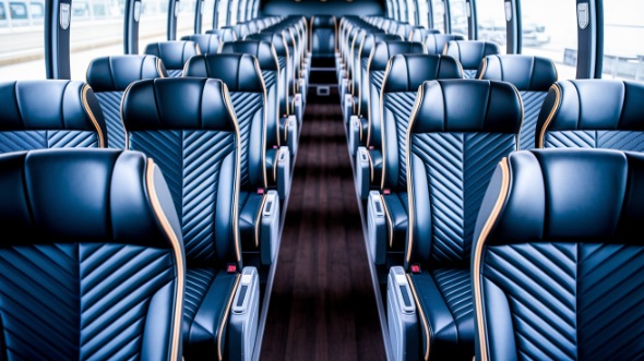 durham 54 passenger charter bus rental