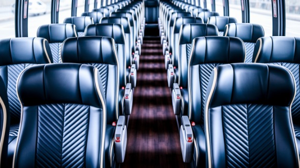 durham 55 passenger charter bus rental