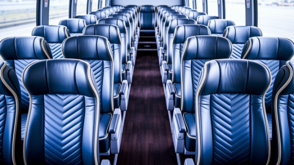 durham 56 passenger charter bus rental