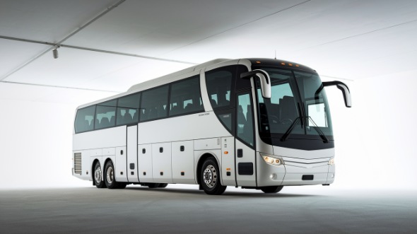 durham 56 passenger charter bus