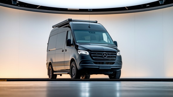 sprinter van with driver